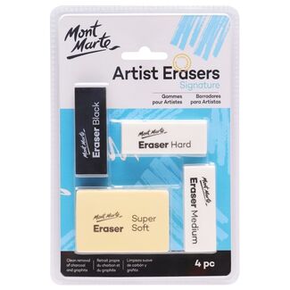 Mont Marte Eraser - Artists Eraser Pack 4pc