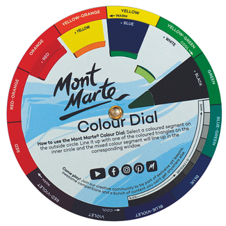 Mont Marte Mini Colour Dial / Wheel