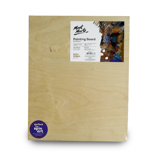 Mont Marte Premium Wooden Painting Board 16" x 20" - 40.6 x 50.8cm