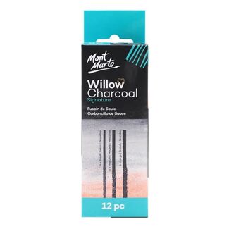 Mont Marte Charcoal - Willow Charcoal 12pc