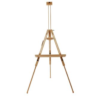 110cm Tall Wood Display Easel, Professional Wooden Easel for Painting,  Adjustable Easel Tripod for Displaying Canvas Paintings, Arts & Crafts and