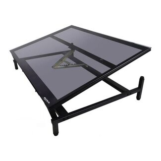 Mont Marte Desktop Creative Art / Craft Station Table - Glass Top