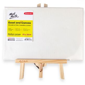 Mont Marte Discovery Easel with Canvas 20x30cm - Medium