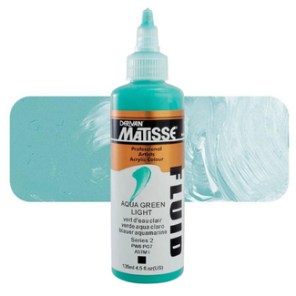 Matisse Fluid Acrylic 135ml S2 - Aqua Green Light