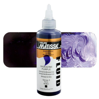 Matisse Fluid Acrylic 135ml S3 - Dioxazine Purple
