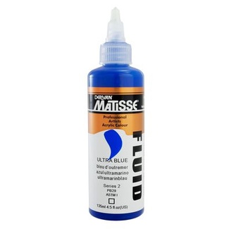 Matisse Fluid Acrylic 135ml S2 - Ultramarine Blue