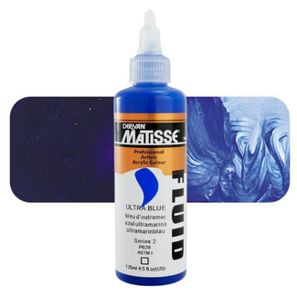 Matisse Fluid Acrylic 135ml S2 - Ultramarine Blue