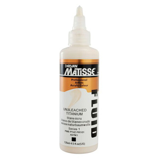 Matisse Fluid Acrylic 135ml S1 - Unbleached Titanium