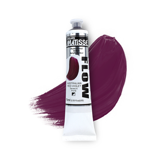 Matisse Flow Acrylic 75ml S6 - Australian Red Violet