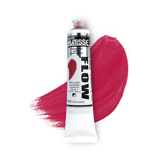 Matisse Flow Acrylic 75ml S3 - Brilliant Alizarin Crimson