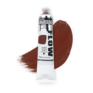 Matisse Flow Acrylic 75ml S1 - Burnt Sienna