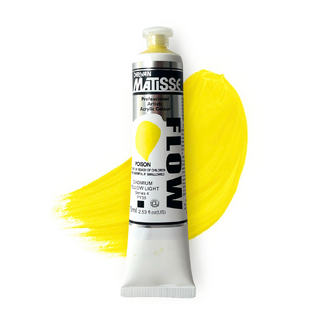 Matisse Flow Acrylic 75ml S4 - Cadmium Yellow Light