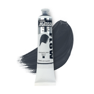 Matisse Flow Acrylic 75ml S2 - Graphite Grey