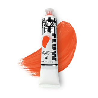 Matisse Flow Acrylic 75ml S7 - Matisse Orange Deep