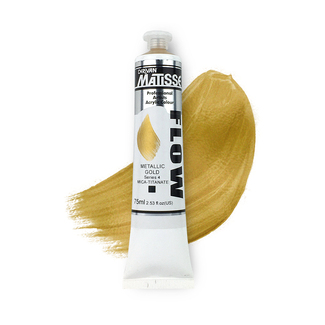 Matisse Flow Acrylic 75ml S4 - Metallic Gold