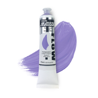 Matisse Flow Acrylic 75ml S2 - Permanent Light Violet