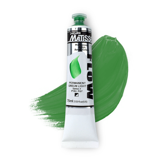 Matisse Flow Acrylic 75ml S2 - Permanent Green Light