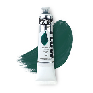 Matisse Flow Acrylic 75ml S2 - Phthalo Green