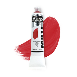 Matisse Flow Acrylic 75ml S4 - Quinacridone Red