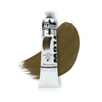 Matisse Flow Acrylic 75ml S1 - Raw Umber Deep