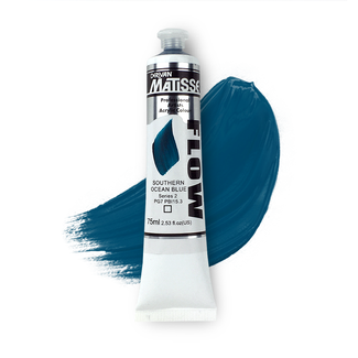 Matisse Flow Acrylic 75ml S2 - Southern Ocean Blue