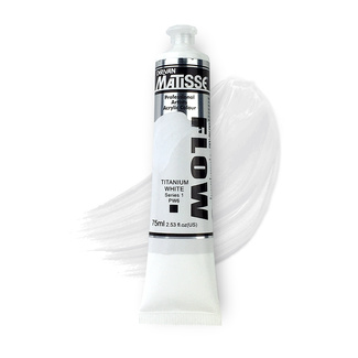 Matisse Flow Acrylic 75ml S1 - Titanium White
