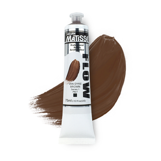 Matisse Flow Acrylic 75ml S1 - Van Dyke Brown