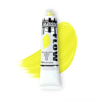 Matisse Flow Acrylic 75ml S2 - Yellow Light Hansa