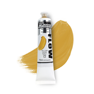 Matisse Flow Acrylic 75ml S1 - Yellow Oxide