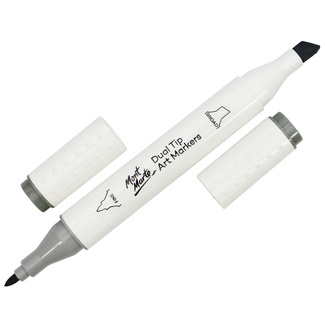 Mont Marte Dual Tip Alcohol Art Marker - Mid Grey GY5