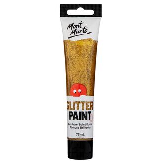 Mont Marte Kids - Glitter Paint 75ml -  Gold