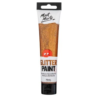 Mont Marte Kids - Glitter Paint 75ml - Orange