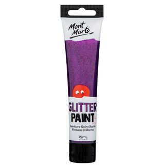 Mont Marte Kids - Glitter Paint 75ml - Purple