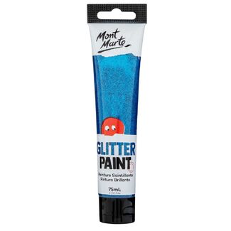 Mont Marte Kids - Glitter Paint 75ml - Dark Blue