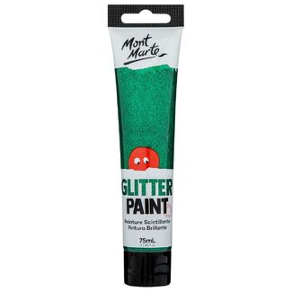Mont Marte Kids - Glitter Paint 75ml - Dark Green