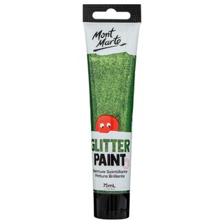 Mont Marte Kids - Glitter Paint 75ml - Light Green