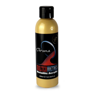 Chroma Molten Metals Acrylic Paint 250ml - Dorado Gold