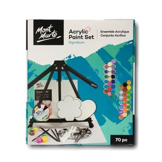 Mont Marte Signature Paint Set - Acrylic Painting Set 70pc