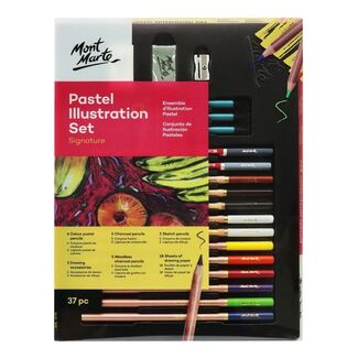 *Mont Marte Signature Colour Pastel Illustration Set 37pc