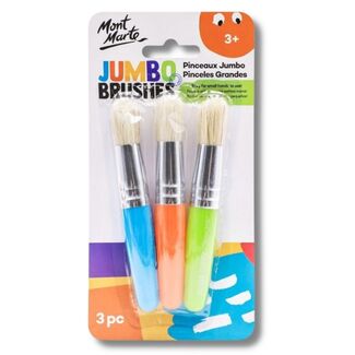 Mont Marte Kids - Chubby Brushes 3pc