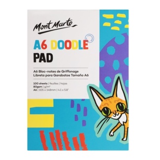 Mont Marte Kids - Doodle Pad A6 100 Sheet