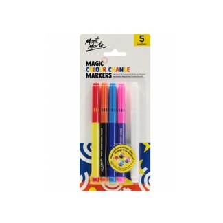 Mont Marte Kids - Magic Colour Change Markers 5pc