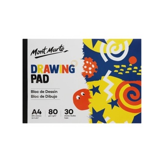 Mont Marte Kids - Drawing Pad White Paper A4 80gsm 30 Sheet