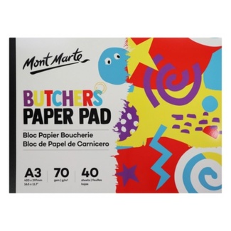 Mont Marte Kids - Butchers Paper Pad A3 70gsm 40 Sheet