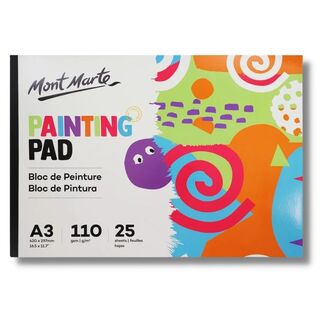 Mont Marte Kids - Painting Pad A3 110gsm 25 Sheet