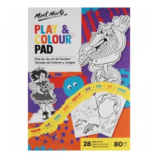 Mont Marte Kids - Play & Colour Pad A4