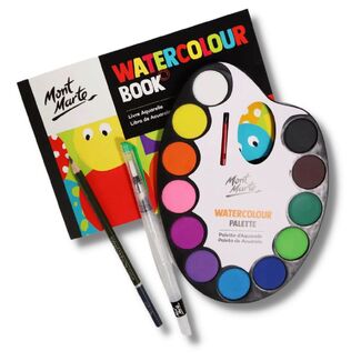 Mont Marte Kids - Watercolour Painting Set 16pc