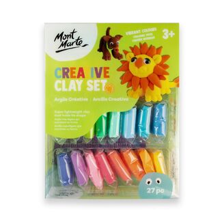 Mont Marte Creative Clay Set 27pc