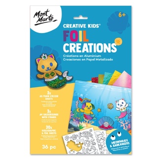 Mont Marte Foil Creations 36pc - Meowmaids and Barkaneers