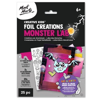 Mont Marte Foil Creations 25pc Monster Lab - Enchanted